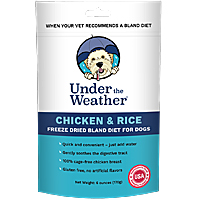 Under the Weather Freeze-Dried Bland Diet - Chicken & Rice